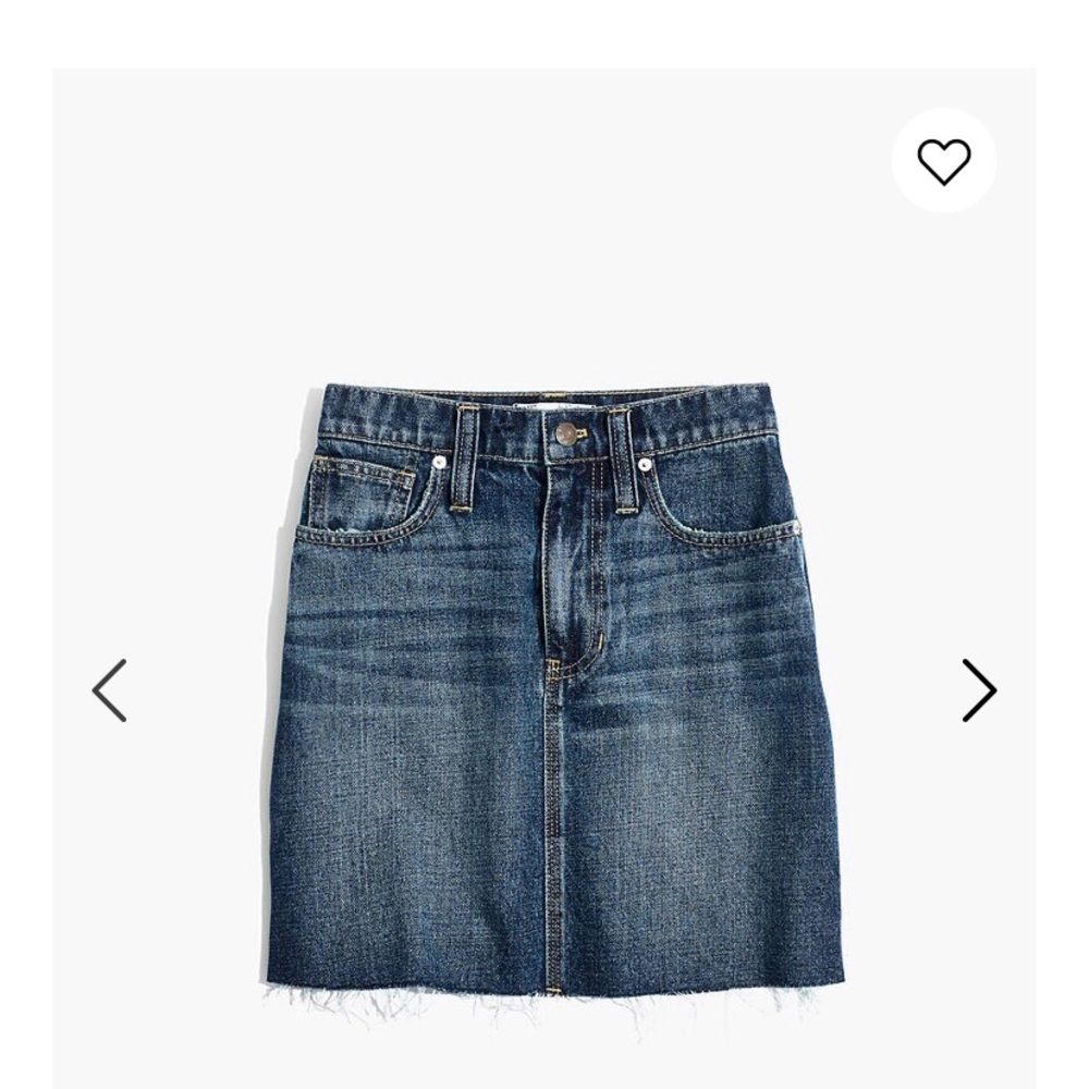 Madewell Jean Skirt Size 30 - great condition